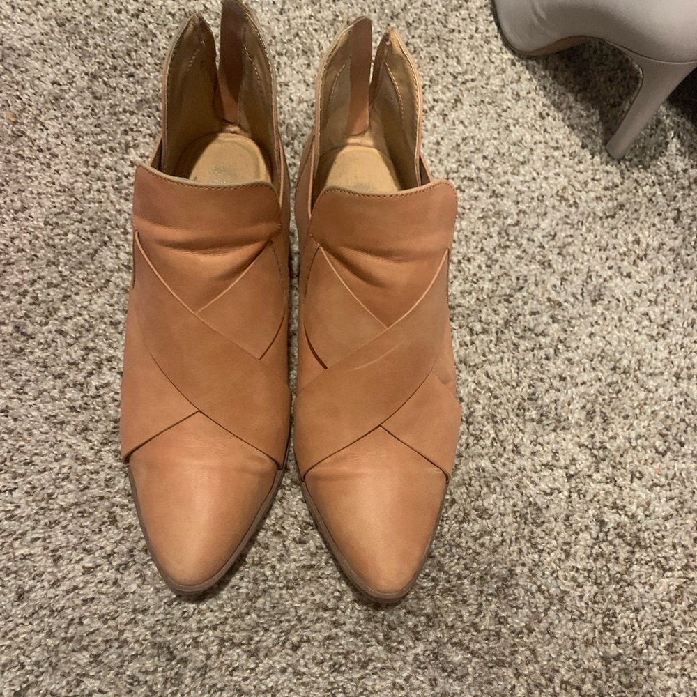 Tan Booties